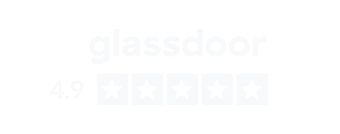 Glassdoor 4.9 rating white-1