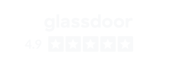 Glassdoor 4.9 rating white-1